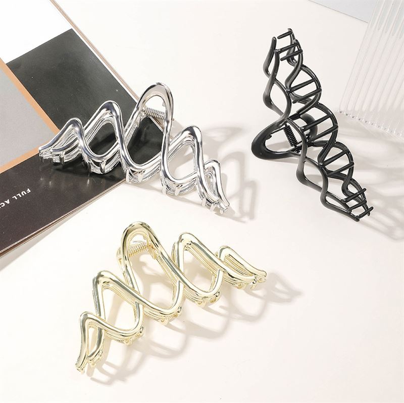 SOHO Ziv Hair Claw – Schwarz – Haaraccessoires