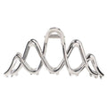 SOHO Ziv Hair Claw – Silber – Haaraccessoires