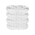 Spiralgummibänder – Transparent, 4 Stück – | Fashiongirl