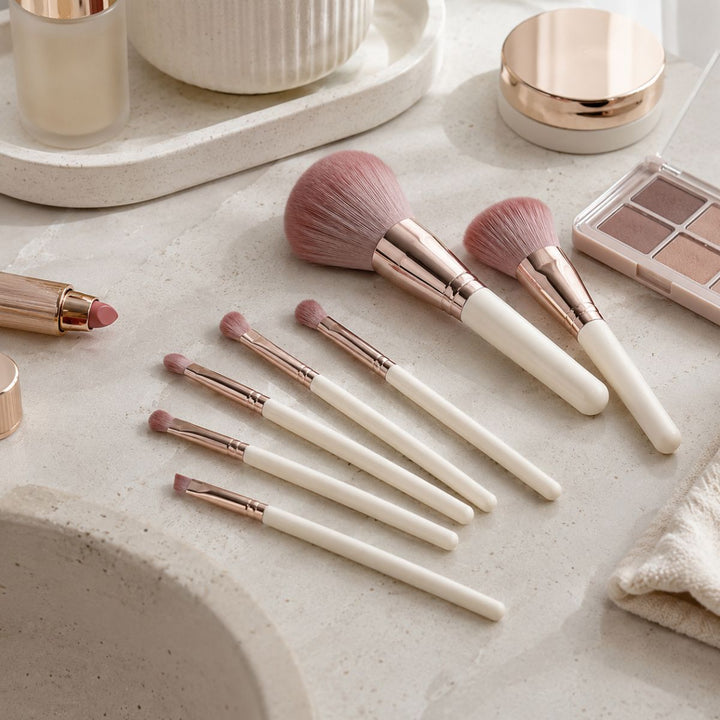 Technique PRO Dusty Magenta Makeup Brush Set - 7 Pieces - Brush sets - Technique PRO