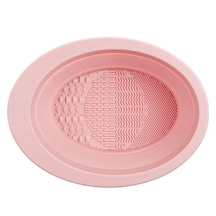 Technique PRO Faltbare Silikon-Make-up-Pinsel-Reinigungsschale – Nude Rose – Haaraccessoires