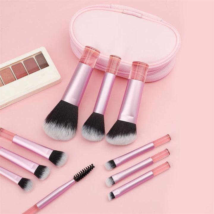 Technique PRO Petite Glow Brush Travel Set - Pink - | Fashiongirl