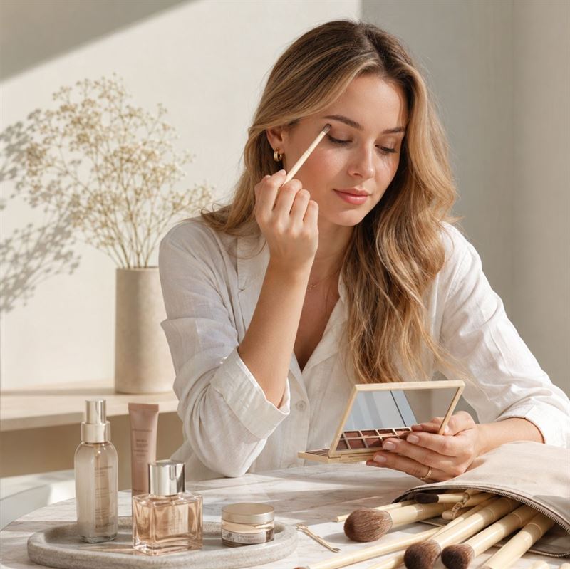 Technique PRO Vanilla Makeup Brush Set - 14 Pieces - Brush sets - Technique PRO
