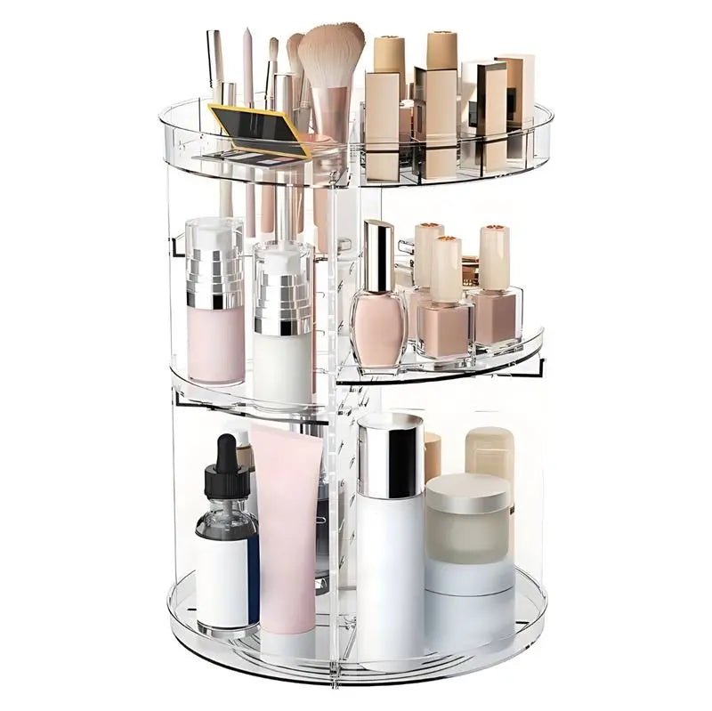 diy nagellack aufbewahrung Make-up Organizer für Nagellack & Kosmetik – 360° drehbar