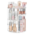 UNIQ 360 – Um 360 Grad drehbarer Make-up-Organizer – Transparent – Organizer