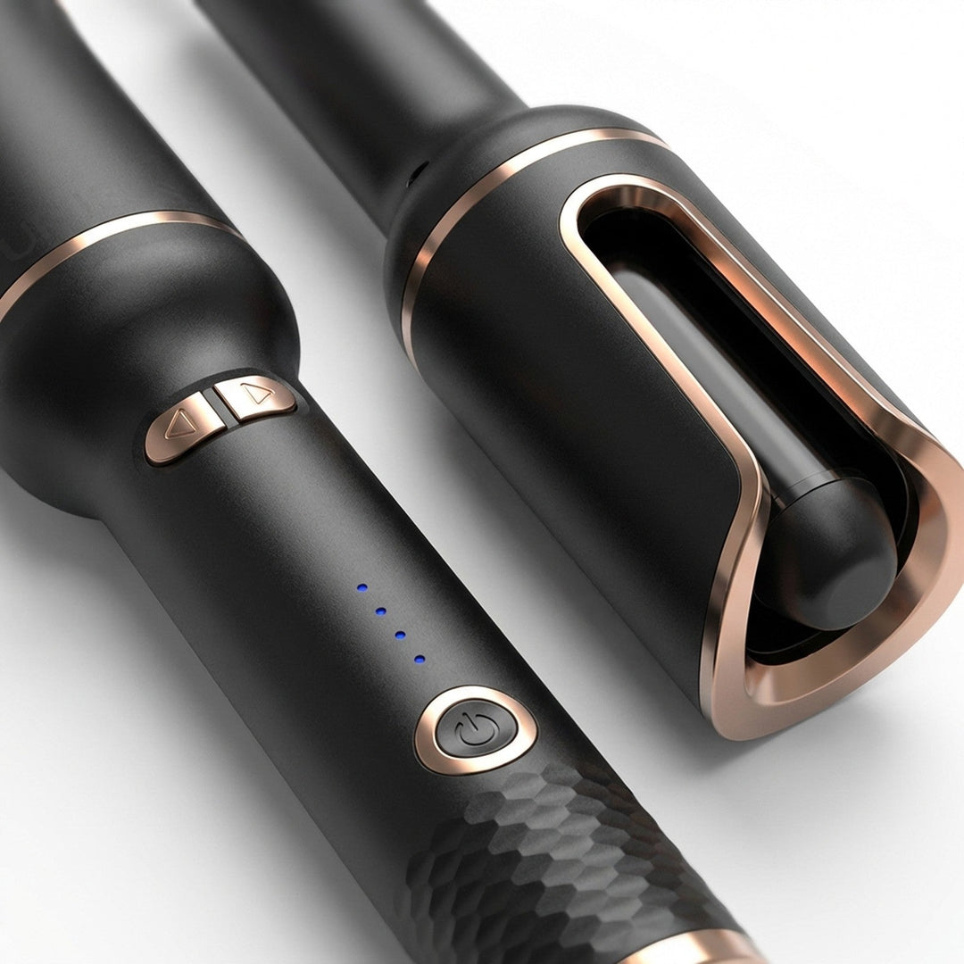 UNIQ Automatic Curling Iron with Ceramic Coating & 2-Way Rotation - Uncategorized - Fashiongirl