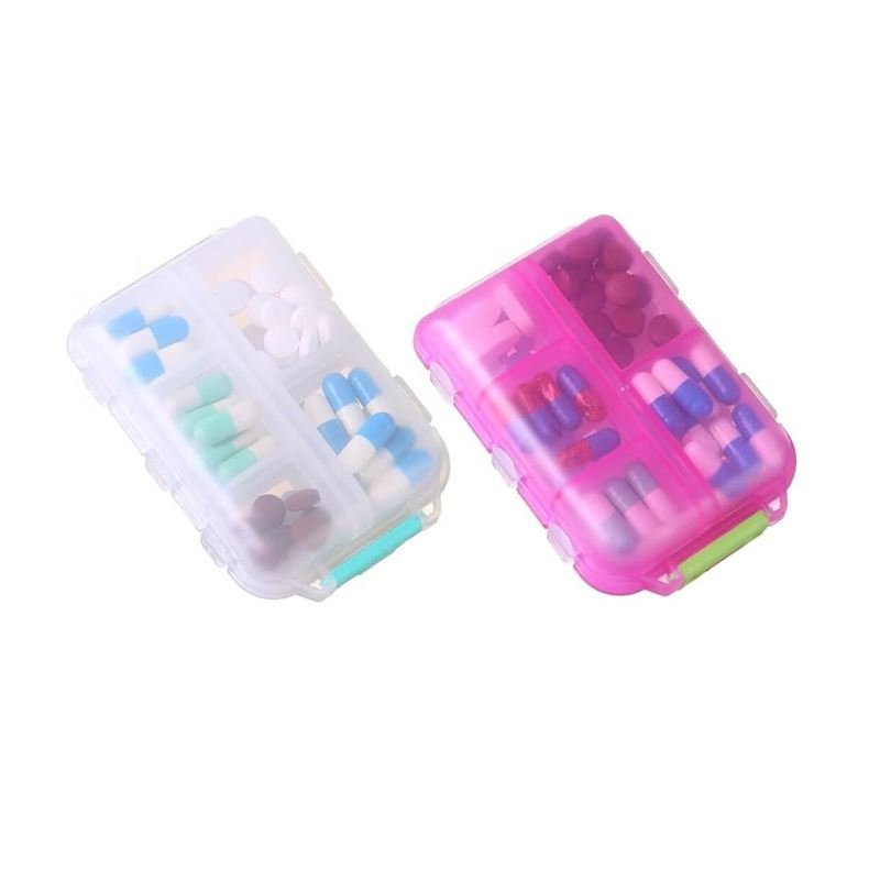 UNIQ Kompakte Reisepillendose – Rosa – | Fashiongirl