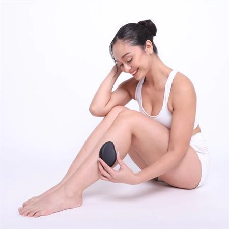 UNIQ Crystal Hair Eraser - Epilator with crystal for painless hair removal - Black - | Fashiongirl