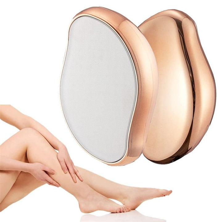 UNIQ Crystal Hair Eraser – Epiliergerät mit Kristall für schmerzfreie Haarentfernung – Gold – | Fashiongirl