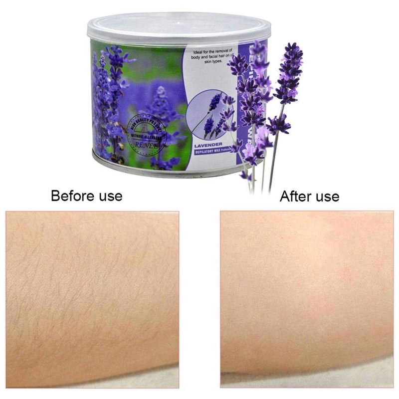 UNIQ Enthaarungswachs zur Haarentfernung, Lavendel – 400 g Dose – | Fashiongirl
