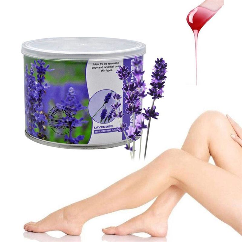 UNIQ Enthaarungswachs zur Haarentfernung, Lavendel – 400 g Dose – | Fashiongirl