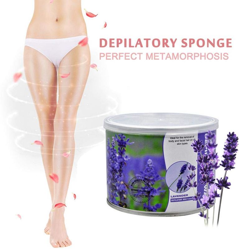 UNIQ Enthaarungswachs zur Haarentfernung, Lavendel – 400 g Dose – | Fashiongirl
