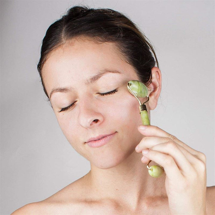 UNIQ Jade Roller – Gesichtsroller für schöne Haut – Rose – Dermaroller