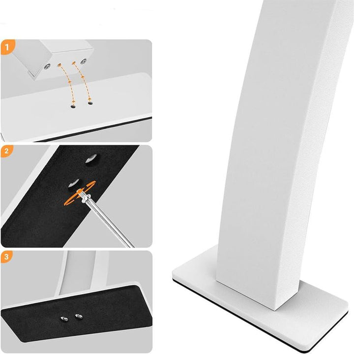 UNIQ LED-Tischlampe Half Moon Arch für Maniküre/Wimpernverlängerung – Weiß – | Fashiongirl