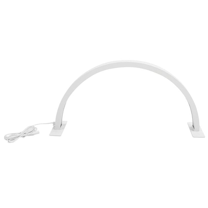 UNIQ LED-Tischlampe Half Moon Arch für Maniküre/Wimpernverlängerung – Weiß – | Fashiongirl