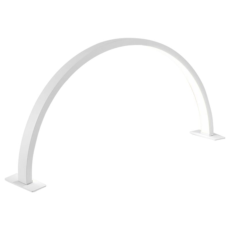 UNIQ LED-Tischlampe Half Moon Arch für Maniküre/Wimpernverlängerung – Weiß – | Fashiongirl