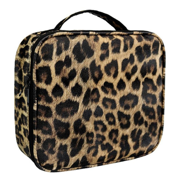 UNIQ Make-up-Reisetasche – Kulturbeutel/Kosmetiktasche für Ihr gesamtes Make-up – Leopard – | Fashiongirl