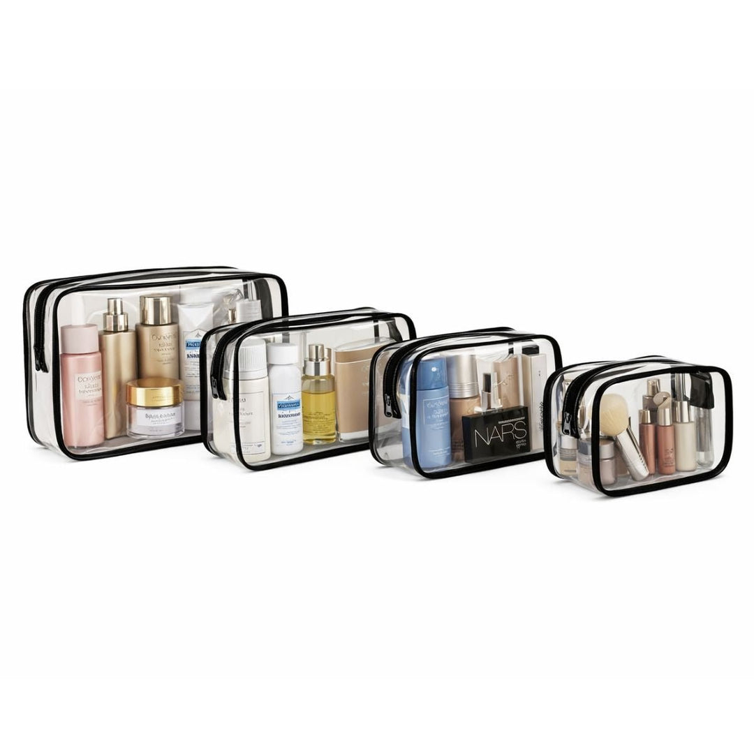 UNIQ Multivarious Cosmetic Bags Set of 4 - Black - Cosmetic bags & beauty cases - UNIQ