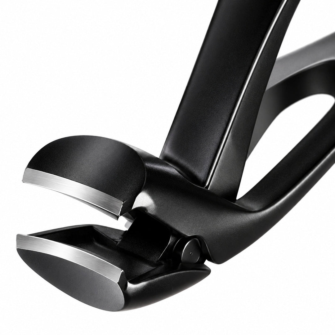 UNIQ Nail Clipper with Slanted Head and Long Handle - Black – image 2