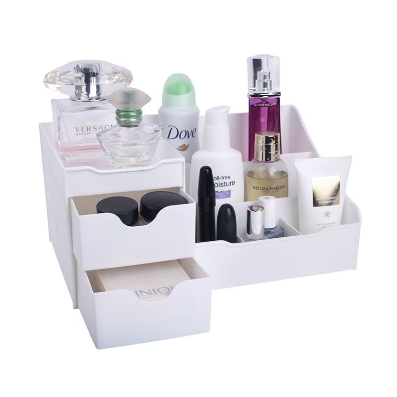 skincare aufbewahrung UNIQ Organizer für Make-up & Hautpflegeprodukte mit 9 Fächern