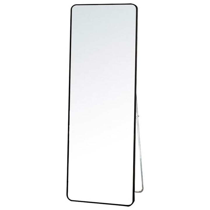 UNIQ Replica Aluminium/Glas Wand-/Boden-Spiegel, 80 x 180 cm – Schwarz – | Fashiongirl