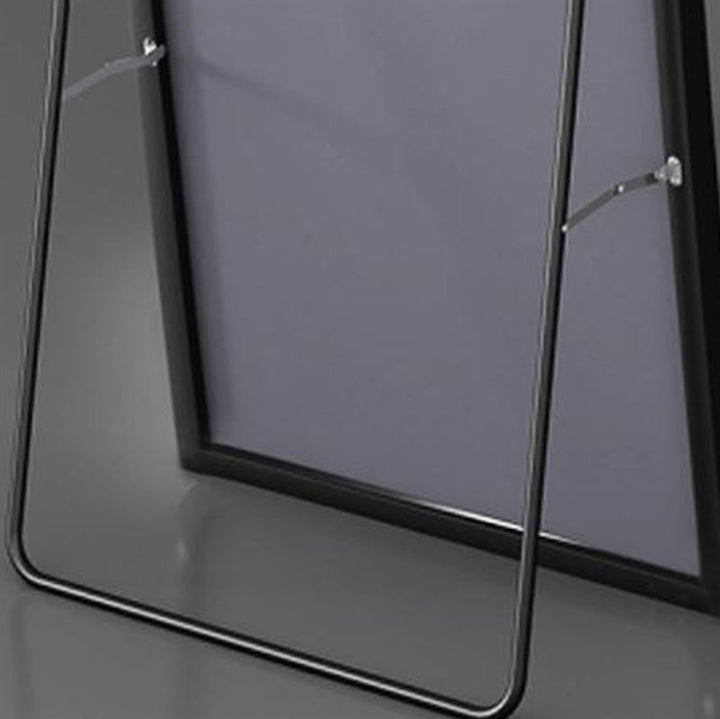 UNIQ Replica Aluminium/Glas Wand-/Boden-Spiegel, 80 x 180 cm – Schwarz – | Fashiongirl
