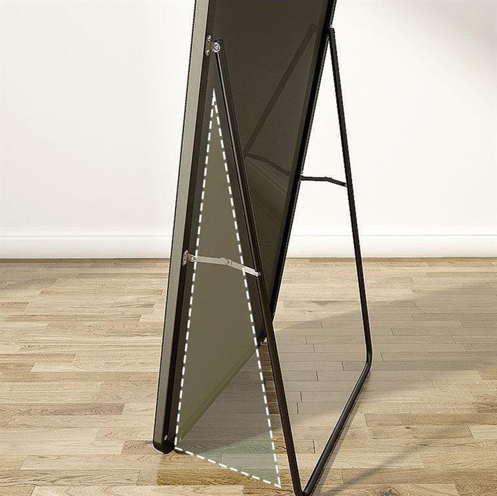 UNIQ Replica Wandspiegel/Standspiegel aus Aluminium/Glas, 80 x 180 cm – Weiß – | Fashiongirl