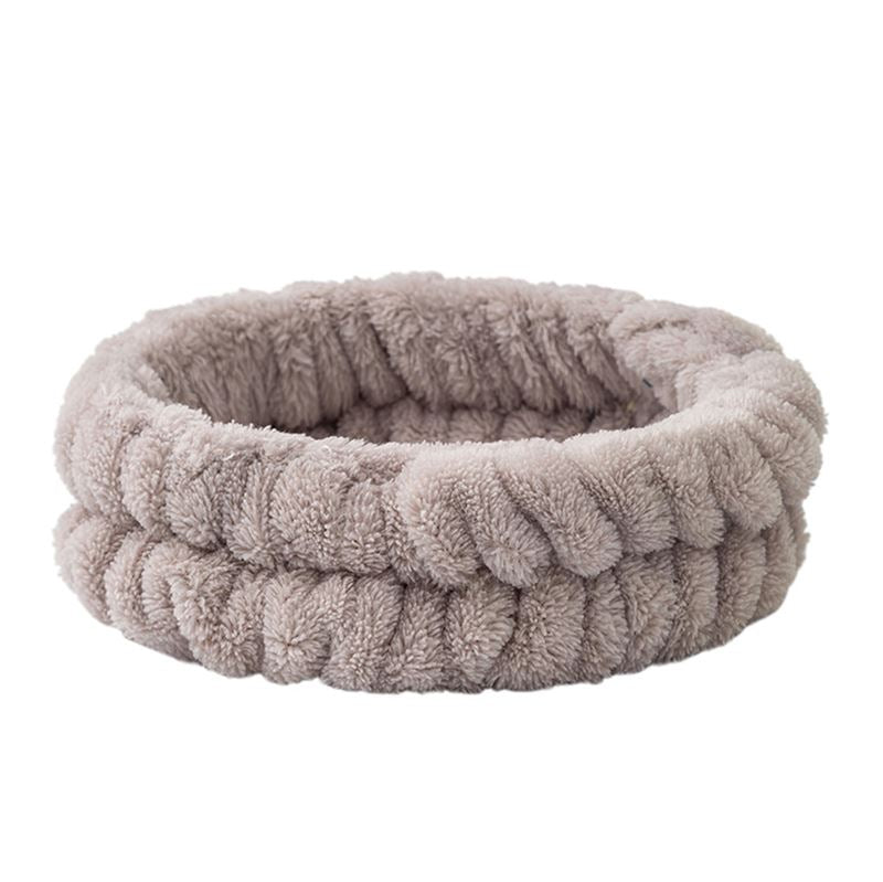UNIQ Spa Blush Haarband und Armband – Grau – | Fashiongirl