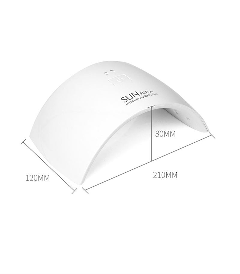 UNIQ SUN UV-Schutz-Nageltrocknerlampe mit LED-Licht für Finger- und Zehennägel – | Fashiongirl