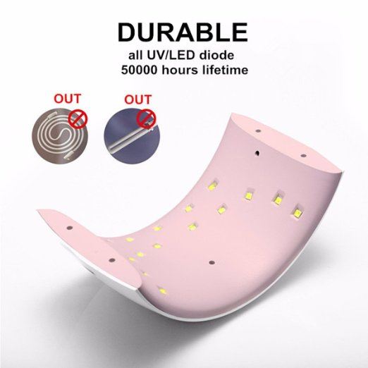 UNIQ SUN UV-Schutz-Nageltrocknerlampe mit LED-Licht für Finger- und Zehennägel – | Fashiongirl