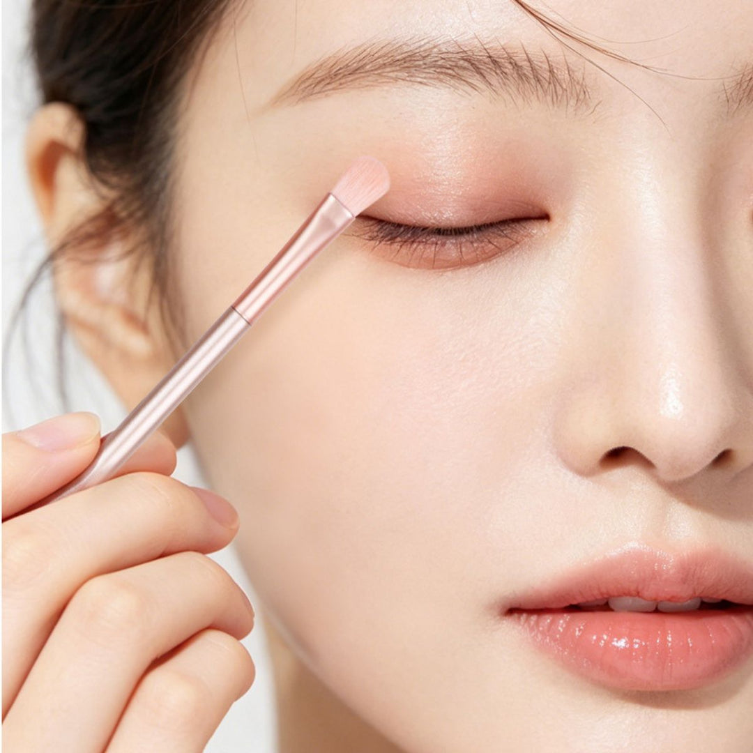 UNIQ Technique PRO Rose Lens Eyeshadow Brush Set with Storage Box (5 Pcs) - Brush sets - UNIQ