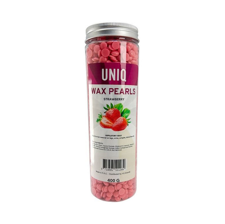 UNIQ Wachspearls / Hartwachs Megapack Wachspearls – 400 g – Erdbeere – | Fashiongirl
