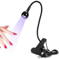 UV-LED-Mini-Nagellampe – Kompakt und effizient für Nägel und Gel-Nagellack (schwarz) – | Fashiongirl