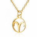 Sternzeichen-Halskette: Widder – Sternzeichen, Gold – | Fashiongirl