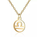 Sternzeichen-Halskette: Waage – Sternzeichen, Gold – | Fashiongirl
