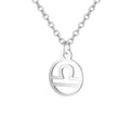 Sternzeichen-Halskette: Waage – Sternzeichen, Silber – | Fashiongirl