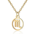 Sternzeichen-Halskette: Skorpion – Sternzeichen, Gold – | Fashiongirl