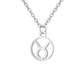 Sternzeichen-Halskette: Stier – Sternzeichen, Silber – | Fashiongirl