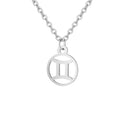Sternzeichen-Halskette: Zwillinge – Sternzeichen, Silber – | Fashiongirl